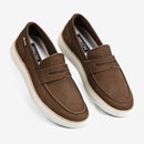 Mocassim Ferracini Masculino Café Prisma